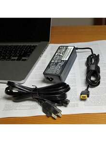 DEMTECH Adaptador de corriente universal para laptop con salida de 20V 3.25A 65W, punta Slim Tip de 7.9 mm * 5.5 mm * 1.5 mm - Tipo de Enchufe A USA (110-127V) - Ver 4