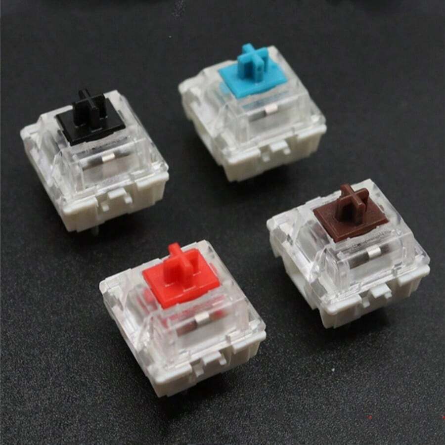 100Pcs Mechanical Keyboard Key Switch For CIY Sockets SMD 3Pin For MX Switch - View 1