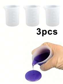 SMI Fine Complete Epoxy Resin Mixing Tools Set, Multi-Size Measuring Cups, Silicone Stir Sticks, Droppers & Gloves, All-In-One DIY Resin Craft Supplies For Beginners - Resin Tools Kit - View 11