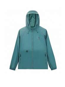 CAMEL CROWN Men's Outdoor Sports Lightweight Breathable UV Protection Jacket, Suitable For Fishing - Desert Grass Green - View 2