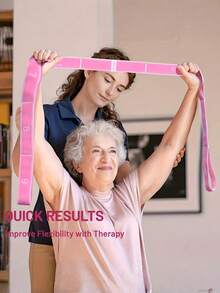 1件套专业数码分段阻力拉伸带套装 – 适用于瑜伽、芭蕾、普拉提和舞蹈的体操健身带 – 塑形和力量训练弹力带 - 彩色 - 查看 11