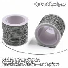 1 cuộn dây vàng và bạc, chỉ xâu hạt thủ công tự làm vòng tay, vật liệu phụ kiện thủ công. - Tổng hợp dòng sản phẩm - Xem 24