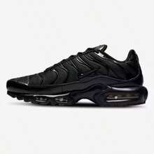 Nike Air Max Plus TN Tuned Triple White Black Cool Grey 604133-139 Men's | Everyday Versatile, Comfortable Fit - 黑色 - 查看 1