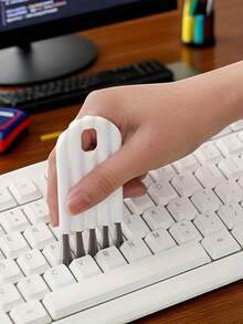 5 piezas Cepillo de limpieza para teclado de computadora - Herramienta de eliminación de polvo para oficina y hogar - Accesorios electrónicos - Esencial de viaje - Regalo perfecto para vacaciones - A - Ver 7