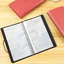 Car Music File Folder/Binder, Automatic Insurance And Registration Card Organizer - Car Glove Box File Organizer - Essential Car File Organizer For Driving License, AAA, Contact Cards, Etc. - Multicolor - View 1