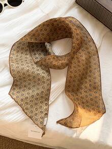 1 chiếc khăn đa năng dùng được cho đầu, băng đô, dải ruy băng, khăn quàng cổ, khăn choàng cổ, phụ kiện, thắt lưng, quà tặng. - Nhiều màu - Xem 24