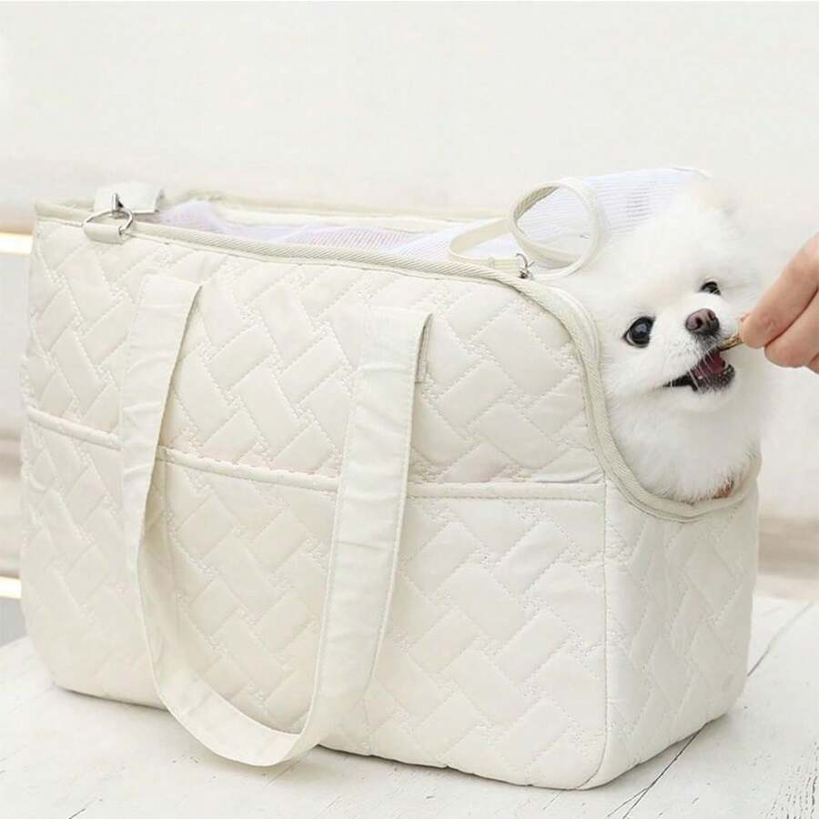 Mochila para perro - Blanco - Ver 1