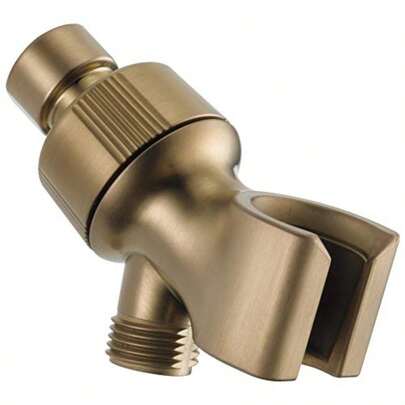 DELTA U3401-CZ-PK - Soporte para brazo de ducha ajustable bronce champán