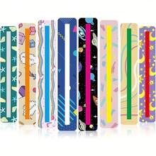 8/16/24pcs Reading Ruler, Dyslexia Guidedreading Strip, Colorful Highlightingreading Rule, Tracking Rule To Guidebeginners/Students To Readindependently - Multicolor - View 9