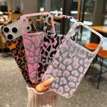 Koolife 1pc Luxury Brown Leopard Print Shell Pattern Phone Case Compatible With IPhone 17 Pro Max, 17 Pro, 17 Air, 17, 16, 15, 14 Plus, 13, 12 Pro Max, 11, Fashionable Anti-Drop Back Cover - Black, Pink, Glitter, Leopard Print - View 8