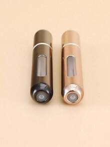 6ml Refillable Perfume Atomizer Mini Portable Spray Bottle - Leakproof Empty Pump Case For Travel Outgoing Daily Use Fine Mist Fragrance Dispenser Fit Purse Pocket Random Color - 黑色 - 查看 5