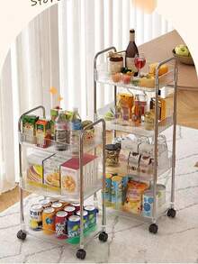 1 pieza Organizador de tocador de 2/3 niveles, caja de almacenamiento transparente para artículos varios de escritorio, soporte de exhibición, bandeja de almacenamiento para perfumes, cuidado de la piel y cosméticos - transparente - Ver 8