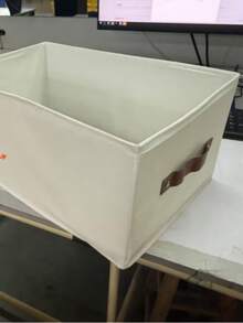 1 hộp đựng đồ gấp gọn kiểu ngăn kéo bằng vải Oxford màu be, không có vách ngăn, thích hợp để sắp xếp quần áo, quần jean và áo len trong tủ quần áo. Trang trí, trang trí mùa thu, trang trí ngày lễ, trang trí phòng, trang trí nhà cửa, trang trí mùa thu, trang trí phòng ngủ. - Nhiều màu - Xem 8