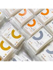50个/包 高透明卡套，适用于3英寸/6英寸小卡片，开学季必备 - 長方形 - 查看 5