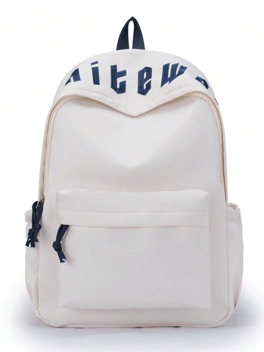 多功能字母图案背包 | 工作、上学和旅行全能背包 - A - 查看 1