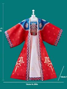 Bộ dụng cụ tự may trang phục cổ Trung Hoa - 3 hoặc 5 món, kiểu Đôn Hoàng, đồ thủ công văn hóa cho trẻ em 6-8 tuổi, quà tặng ngày lễ - Tự làm trang phục cổ đại - Xem 11