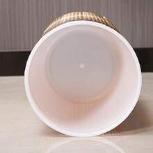 Thùng rác mạ vàng kiểu Châu Âu sang trọng, bên ngoài mạ vàng kim loại + lớp lót PVC, thích hợp cho nhà bếp, phòng ăn, phòng khách, thùng rác để bàn, họa tiết tinh tế. - Nhiều màu - Xem 3