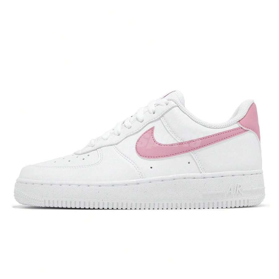 Giày nữ Nike kiểu dáng thường ngày, nhẹ, êm ái, thoáng khí, đế dày, có logo, thân thiện với da, đa năng, phù hợp đi làm hàng ngày, tập gym, đi chơi, thư giãn, du lịch, hẹn hò. Màu trắng DC9486-111 - Trắng/Hồng - Xem 1