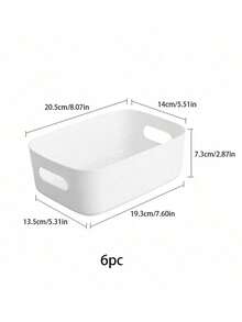 1/2/3 pezzi Set di scatole di stoccaggio multifunzionali - Adatte per conservare cosmetici, snack, ecc. - Scatole di stoccaggio in plastica per cucina, bagno, dormitorio, possono anche essere utilizzate per la conservazione di gioielli e la decorazione della casa, regalo ideale per signore, madri, amici, fidanzate, fidanzati. Perfetto per compleanni, matrimoni, anniversari, San Valentino, Ringraziamento, sorpresa di Capodanno. - Visualizzare 7