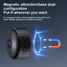 1 buah Kamera Pintar Tersembunyi Nirkabel Kecil, Kamera Pengawasan Keamanan WiFi 1080P dengan Penglihatan Malam, Deteksi Gerakan, dan Kontrol Aplikasi dengan Waktu Siaga Lama, Cocok untuk Pengawasan Hewan Peliharaan (Kucing/Anjing) di Dalam/Luar Ruangan, Perawatan Rumah, Perekaman Video, dan Pengumpulan Bukti untuk Penegakan Hukum - Hitam - View 9