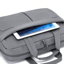 Túi đựng laptop công sở, túi đeo vai, túi đựng máy tính xách tay tối giản thời trang màu trơn, túi đi làm, túi du lịch có đệm khí giảm sốc, túi đựng laptop dung tích lớn. - Nhiều màu - Xem 10