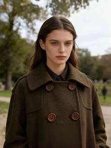 10 chiếc khuy gỗ bốn lỗ, dùng làm khuy cài áo sơ mi, quần áo trẻ em, áo khoác, đồ thủ công tự làm, dự án may vá, đồ dùng nghệ thuật, phụ kiện đan móc. - 10 cái - Xem 3