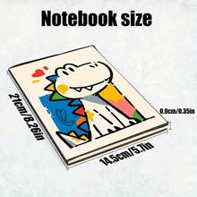 Sổ tay khủng long thẩm mỹ - màu đen - Xem 4