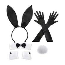 Easter Bunny Costume Set  Including Rabbit Ear Headband Cuff And Rabbit Tail Accessories - ES1026Z21A - View 1