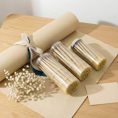 200/100/50/30 片装天然预卷锥形香烟纸 - 1-1/4 英寸超薄慢燃锥形香烟纸，带过滤嘴/烟管 - 喇叭形卷烟纸，适合作为节日/情人节礼物和吸烟配件，父亲节礼物