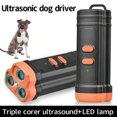 1 chiếc máy chống sủa thông minh cầm tay LED dành cho thú cưng, sử dụng sóng siêu âm để xua đuổi thú cưng mà không gây hại. Dùng để huấn luyện thú cưng sủa hoặc cắn phá hàng ngày. Kiểu dáng trang nhã, dễ sử dụng và thiết kế nhỏ gọn. Ba lõi siêu âm công suất cao, sóng siêu âm tần số cao kích thích thính giác của chó khiến chúng cảm thấy sợ hãi.