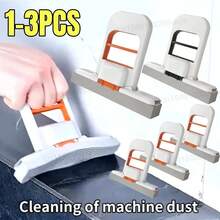 Mopa plegable mini con exprimido automático sin manos - Microfibra de secado rápido, cabezales lavables para coche/cocina/baño, incluye almohadilla extra (¿Ligeramente húmeda? Eso es normal) - Multicolor - Ver 2
