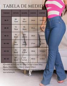 Women's Flare Jeans High Waist Butt Lifting Pants - CasualelegantBohoJeansButtonZipper - Baby Blue - View 3