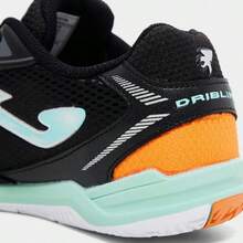 Chuteira De Futsal Joma Dribling Original + Nf - Preto/Azul - Visão 7