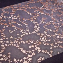 1件金色网状星形桌旗，金箔材质，可遮盖餐具，经久耐用，适用于婚礼、生日派对、母亲节、父亲节、情人节等节日装饰，以及日常家庭聚会。 - 玫瑰金 - 查看 6