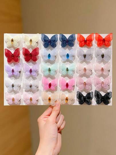 Bộ 16 kẹp tóc nơ nhiều màu sắc tối giản, kẹp tóc mái/viền, phù hợp cho trang phục hàng ngày, phụ kiện chụp ảnh, quà tặng cho bạn bè và gia đình - Thời trang cho mọi mùa.