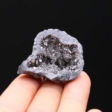1 chiếc bát đựng đá quý phong thủy bằng đá mã não tự nhiên, mẫu vật trang trí. - Tinh thể đá - Xem 12