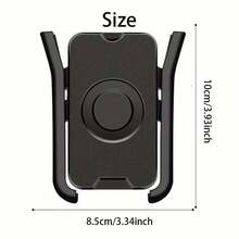 1pc Motorcycle, Electric Bicycle, Scooter, Mountain Bike, E-Bike Phone Holder, Navigation Bracket, Car Mount - Multicolor - View 8