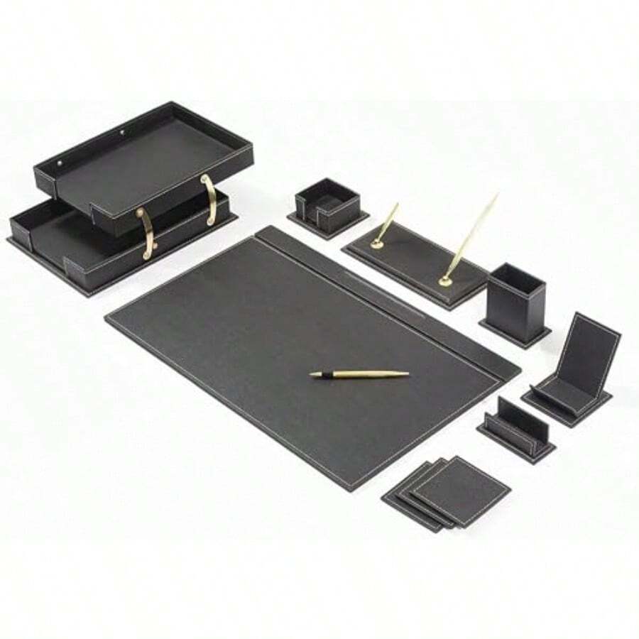 Juego de mesa y sillas - Negro - Ver 1