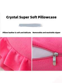 Chest Pillow + Prone Pillow Set, Suitable For Beauty Salon Care And Home Massage, Thick Filling, Zipper Design For Removable And Washable, Soft And Comfortable, Chest Pillow And Prone Pillow, Sleep Massage Chest Pad, Wedge Pad For Abdominal Sleepers, Chest Pillow And Prone Pillow, Suitable For Women Massage Pad For Spa Salon - Multicolor - View 5