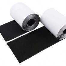 2 cuộn băng dính gai móc khóa màu đen chịu lực cao, kích thước 100cm/200cm/300cm, đa năng dùng cho thảm chống trượt, băng dính hai mặt móc khóa, cố định đệm sofa, băng dính độ bám cao dùng cho móc treo tường. - A - Xem 14