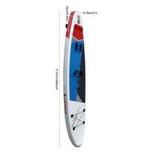 SHIOUCY Professional Inflatable Paddle Board, V-Shaped SUP Windsurf Board For Surfing Water Adventure Sports - White+Blue+Black - View 10