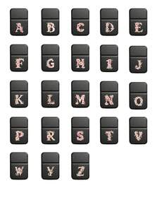 可折疊便攜式化妝鏡，粉色玫瑰字母 A-Z 化妝鏡附支架，旅行鏡，桌面化妝鏡，長方形桌面可折疊小巧極簡化妝鏡，女性旅行便攜式化妝鏡，母親節、情人節、生日等最佳禮物 - 彩色 - 查看 2
