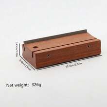 2-In-1 Wooden Guitar Fret File Set, For Luthier Repair And Maintenance, Includes Crowning And Beveling Tools - Multicolor - View 12