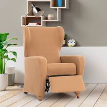 Kiva Universal And Versatile Recliner Chair Cover, Various Colors Available – Easy-To-Fit Protective Chair Cover For Backrest, Seat And Arms - 黃色尤利西斯 - 查看 5