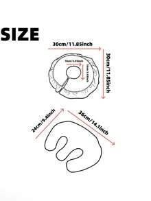 Chest Pillow + Prone Pillow Set, Suitable For Beauty Salon Care And Home Massage, Thick Filling, Zipper Design For Removable And Washable, Soft And Comfortable, Chest Pillow And Prone Pillow, Sleep Massage Chest Pad, Wedge Pad For Abdominal Sleepers, Chest Pillow And Prone Pillow, Suitable For Women Massage Pad For Spa Salon - Multicolor - View 8
