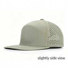 Men's Quick-Dry Breathable Baseball Cap, Fashionable Versatile Outdoor Washed Hat, Adjustable Casual Streetwear Cap Suitable For Various Occasions - Multicolor - View 4