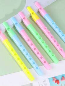 1/10/20 Kazoos, Flautas e Clarinetes de Festa, Cores Aleatórias. Itens Essenciais para Festas de Camping ao Ar Livre, Jogos e Atividades Interativas (Cores e Estilos Aleatórios). - Multicolorido - Visão 5