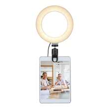 Video Conferencing Lighting Kit, Clip-On Ring Light For Laptop Monitor, 6-Inch Dimmable LED Light For Meetings, Remote Work, Calls, Live Streaming, Recording - one-size - View 9