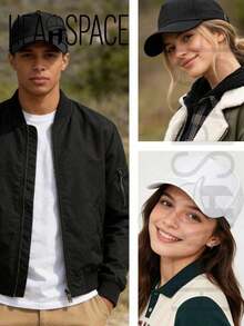 HEADSPACE  Baseball Cap, Unisex Style, 100% Cotton, Breathable And Comfortable. Adjustable Buckle Design Fits All Head Sizes. Suitable For Sports, Outdoor Activities, Indoor Use, Casual Wear And Various Occasions. Ideal Gift For Juneteenth, Father's Day, Mother's Day, Independence Day And The World Cup--Anti Social Club Hat With Green X Print Streetwear Style Urban Casual Cap For  Youth And Hip Hop Fans - 白色 - 查看 3