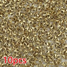 10-20个不锈钢龙虾扣，DIY首饰制作材料，适用于项链、手链、耳环、串珠工艺等 - DIY 合金龍蝦扣 - 查看 11